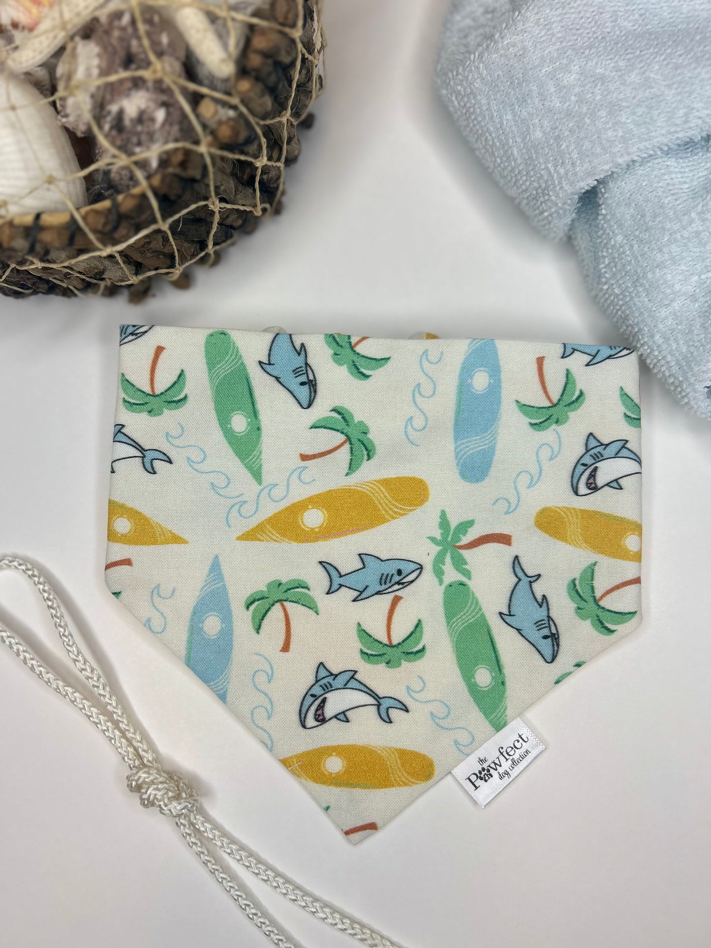 Shark & Surf Bandana