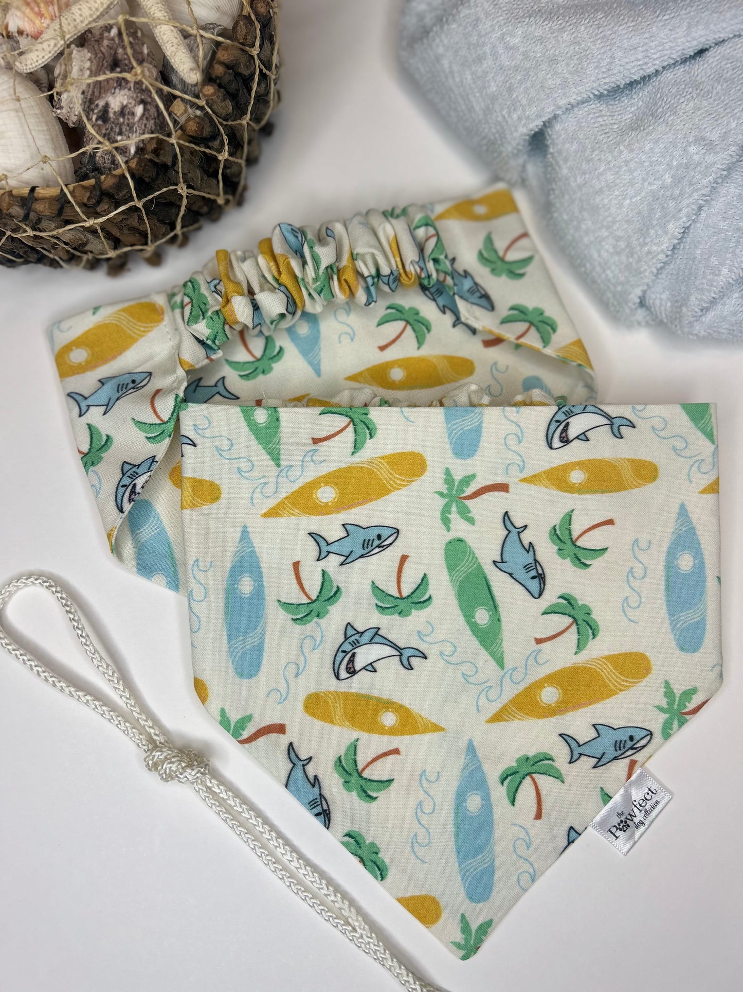 Shark & Surf Bandana