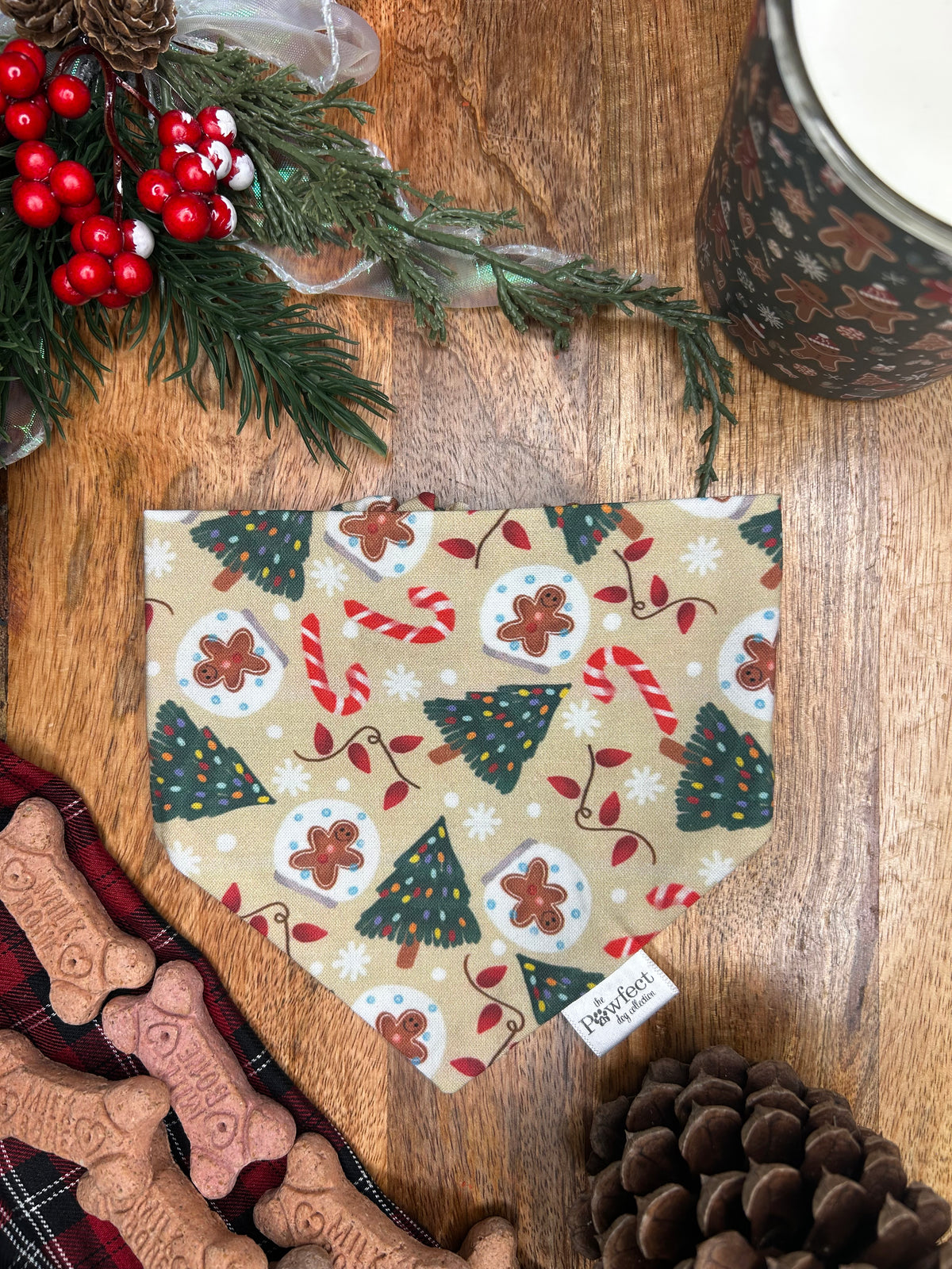 Cookies & Christmas Trees Bandana